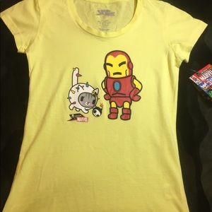 Tokidoki Marvel Iron Man t-shirt